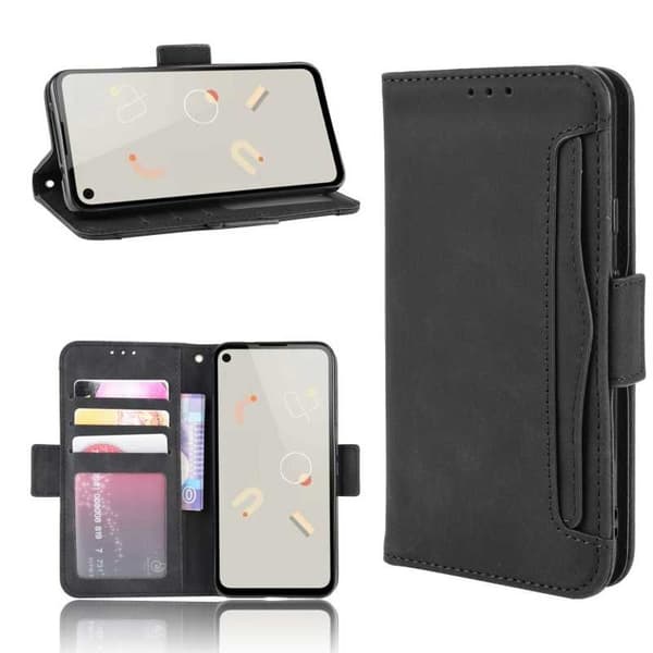 Google Pixel 4a 4G/LTE Wallet Case PU-læder 6-LOMMES Winston V3