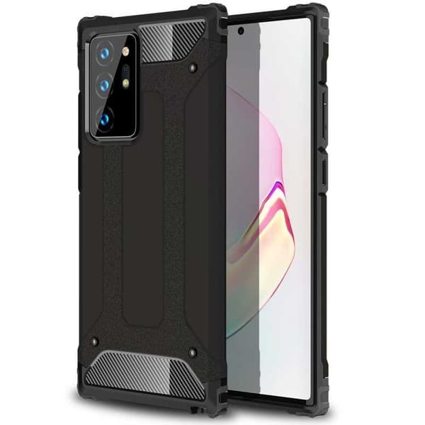 Samsung Note 20 Ultra Exklusivt Stöttåligt Skal SlimArmor® Svart