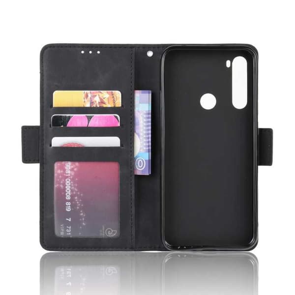 Xiaomi Redmi Note 8 Wallet Case PU Læder 6-SLOT Winston V3