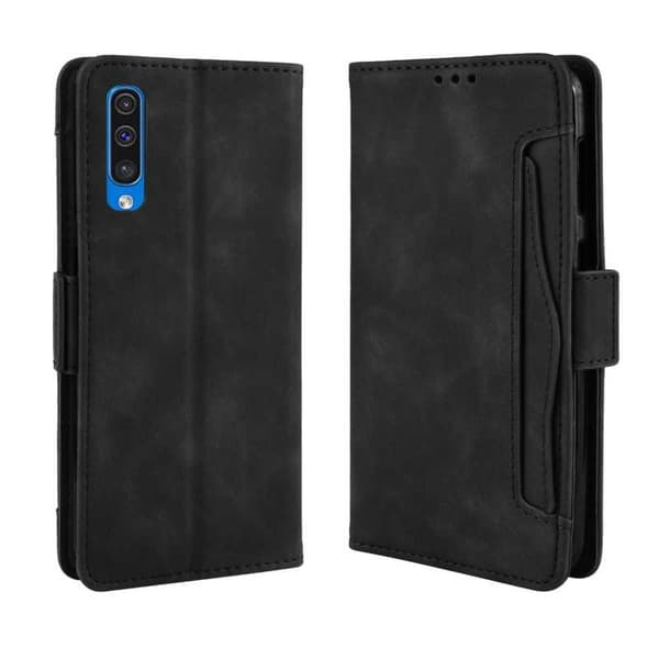 Samsung A50 lompakkokotelo PU-nahkainen 6-TASKUT Winston V3