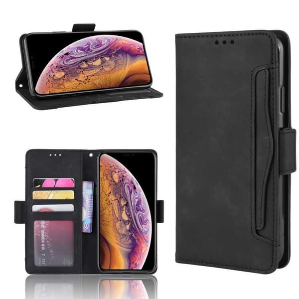 iPhone 11 Pro -lompakkokotelo PU-nahkainen 6-taskuinen Winston V3
