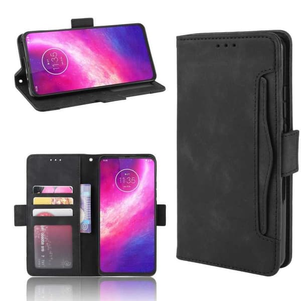 Motorola One Hyper Wallet Case PU Læder 6-SLOT Winston V3