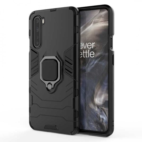 OnePlus Nord Shockproof Cover med Ring Holder ThinArmor OnePlus Nord Shockproof Cover med Ring Holder ThinArmor