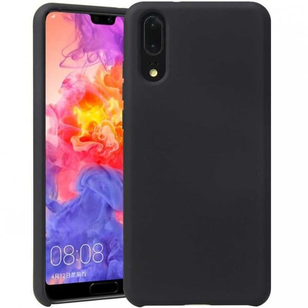 Samsung S10e Ultratunn Mjukt Gummibelagd Mattsvart Skal Svart