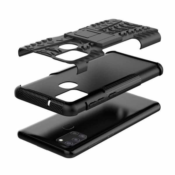 Samsung A21s stødsikkert cover med Support Active