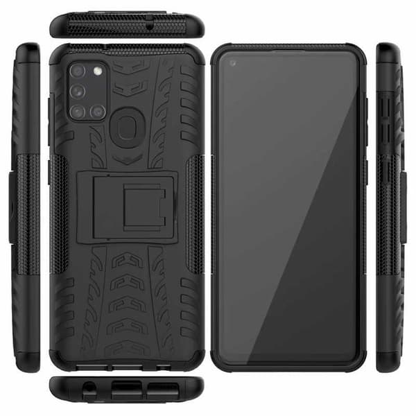 Samsung A21s stødsikkert cover med Support Active