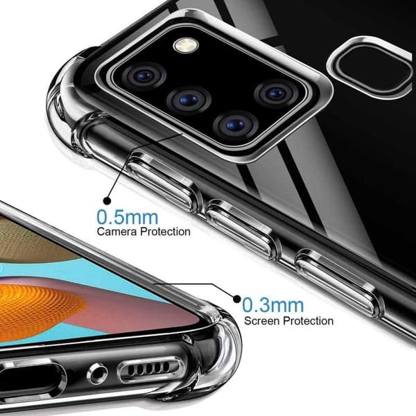 Samsung A21s stødabsorberende silikone Shell Shockr
