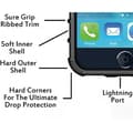 Miniatyrbillede 5 af 11: iPhone SE (2020 & 2022) Shockproof Case med stativ Active