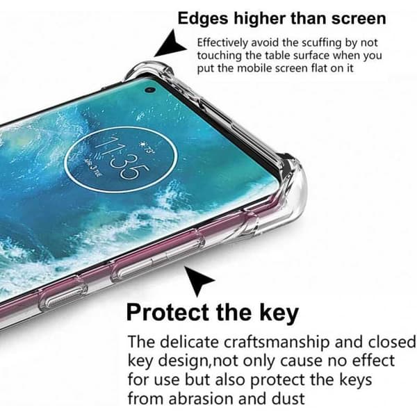 Motorola Edge Plus Stöttåligt Skal med Förstärkta Hörn
