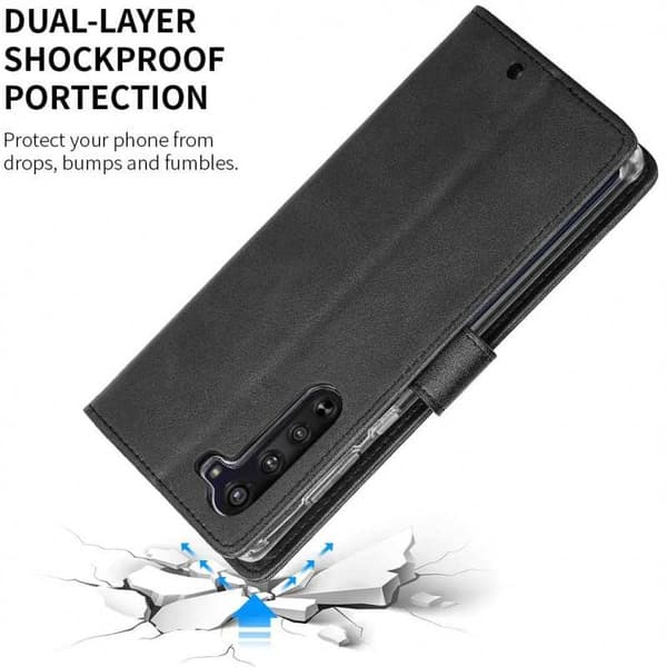 Motorola Moto Edge Plus Plånboksfodral PU-Läder 4-FACK