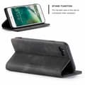 Pikkukuva 4 / 9: iPhone SE (2020 & 2022) Elegant Flip Case CaseMe 3-FACK