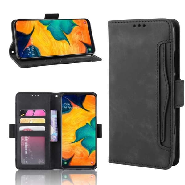Samsung A20e Plånboksfodral PU-Läder 6-FACK Winston V3