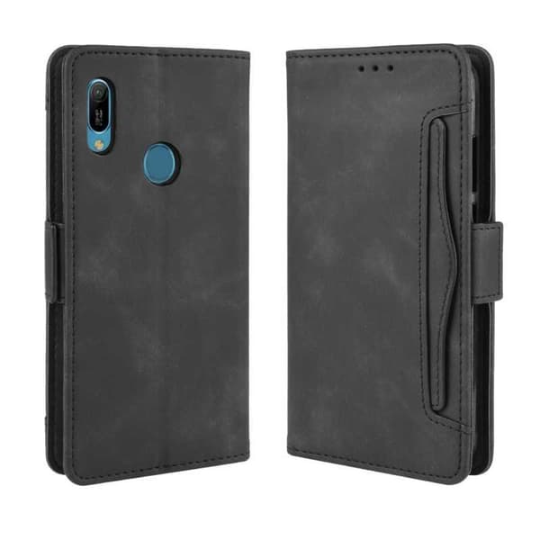 Huawei Y6 2019 lompakkokotelo PU-nahkainen 6-POCKET Winston V3