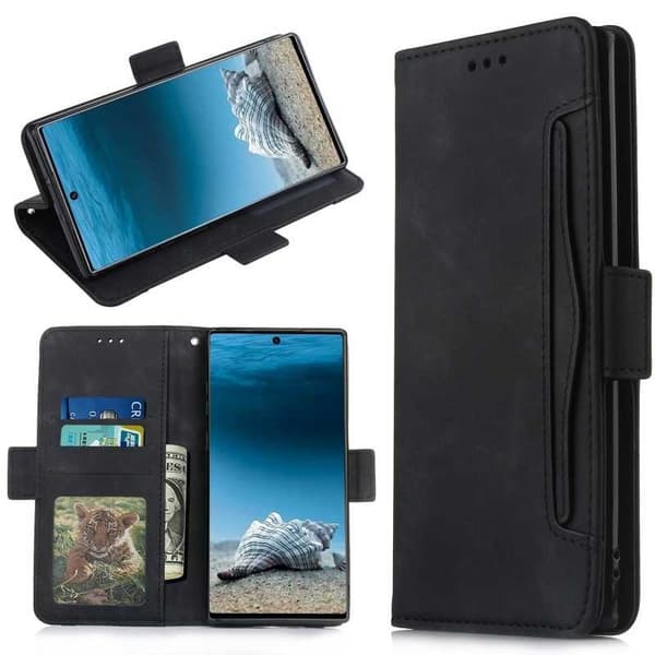 Samsung Note 10 Plus Plånboksfodral PU-Läder 6-FACK Winston V3