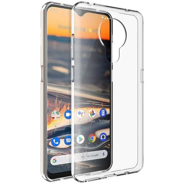Nokia 5.3 stødabsorberende blødt etui Enkelt
