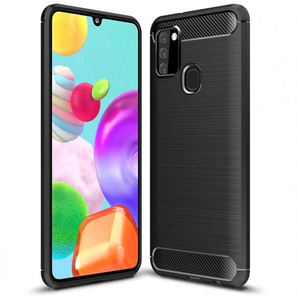 Samsung A21s stødsikker Shell SlimCarbon