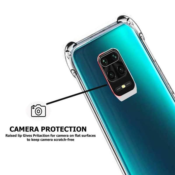Xiaomi Redmi Note 9S & 9 Pro Stöttåligt Skal med Förstärkta Hörn
