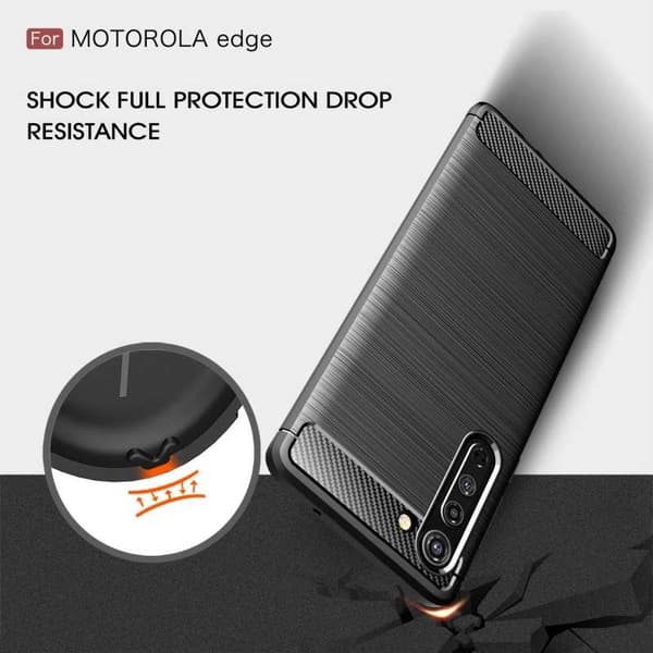 Motorola Moto Edge Shockproof Shell SlimCarbon