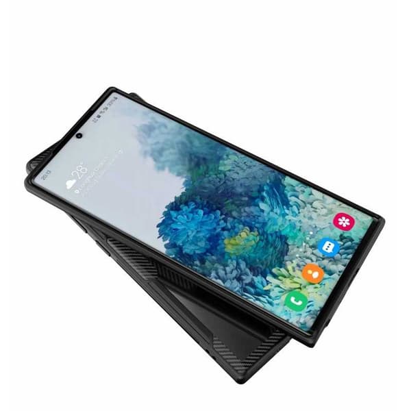 Samsung Note 20 Ultra Stöttåligt Skal med Ringhållare V4