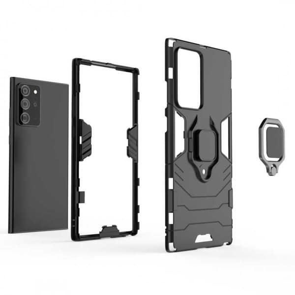 Samsung Note 20 Ultra Stöttåligt Skal med Ringhållare ThinArmor