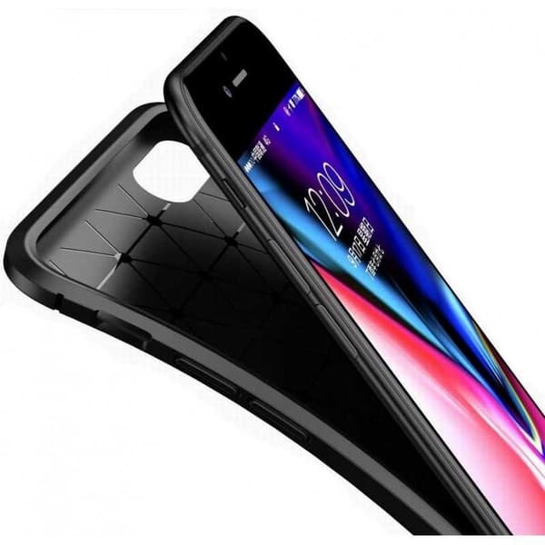 iPhone SE (2020 & 2022) Iskunkestävä FullCarbon V4