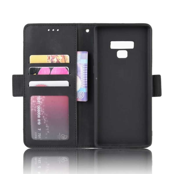 Samsung Note 9 -lompakkokotelo PU-nahkainen 6-POCKET Winston V3