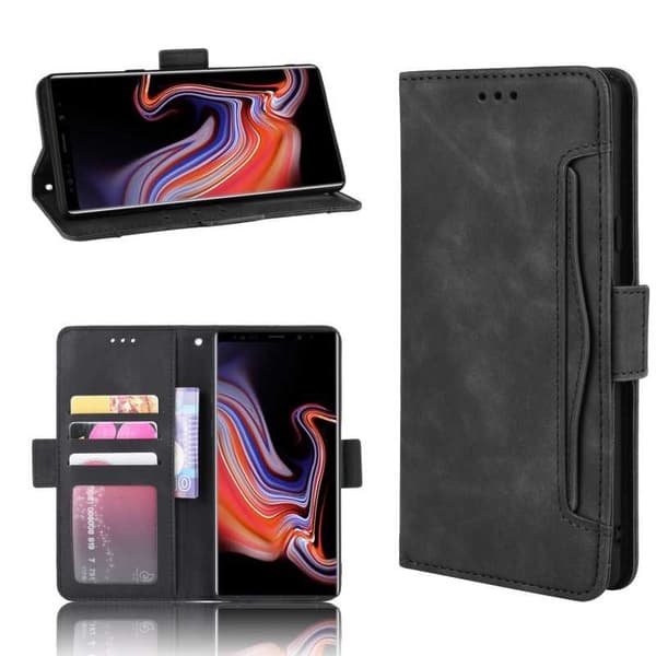 Samsung Note 9 -lompakkokotelo PU-nahkainen 6-POCKET Winston V3