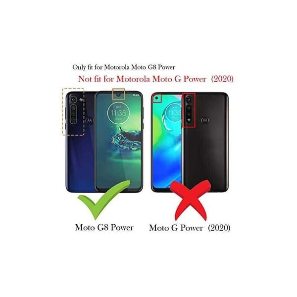 Motorola Moto G8 Power Stöttåligt Skal SlimCarbon