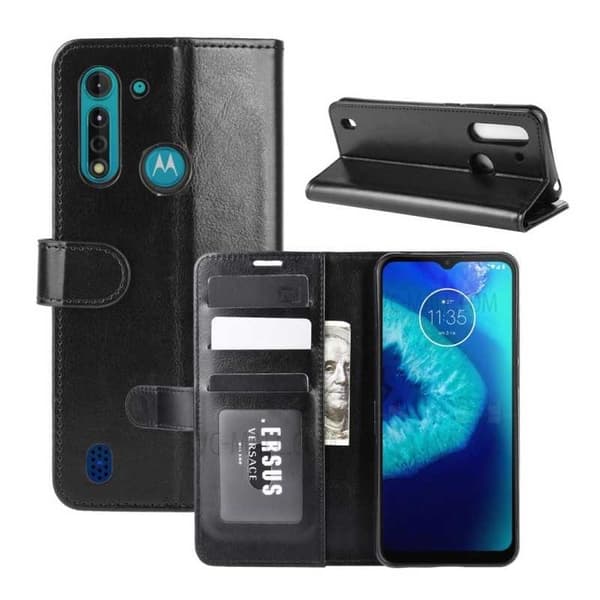 Motorola Moto G8 Power Plånboksfodral PU-Läder 4-FACK