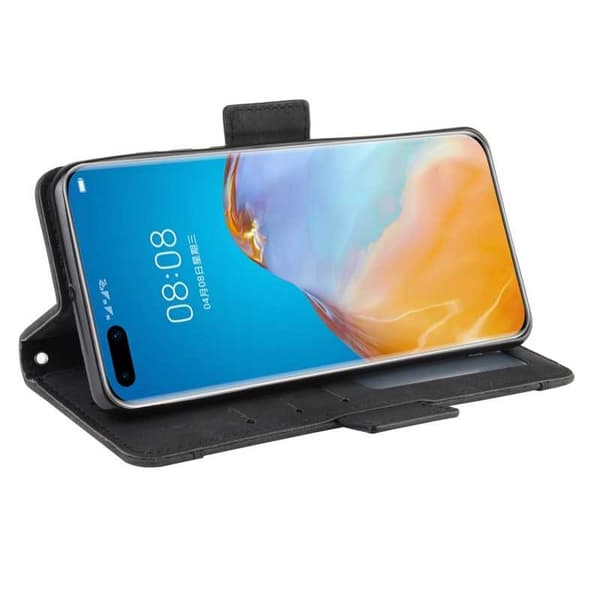 Huawei P40 Pro Pung-etui PU-læder 6-SLOT Winston V3