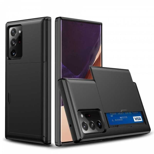 Samsung Note 20 Ultra Stöttåligt Skal Kortfack StreetWise