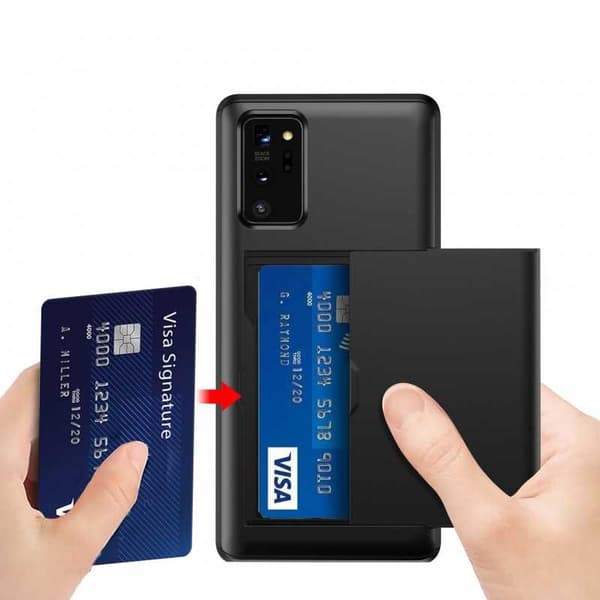 Samsung Note 20 Stöttåligt Skal Kortfack StreetWise
