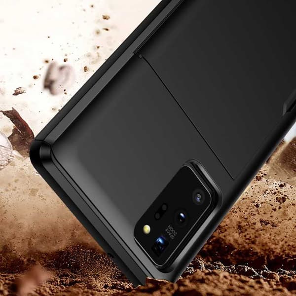 Samsung Note 20 Stöttåligt Skal Kortfack StreetWise