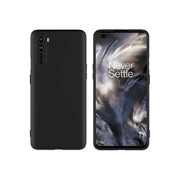 OnePlus Nord Ultratunt Mattsvart Skal Basic V2