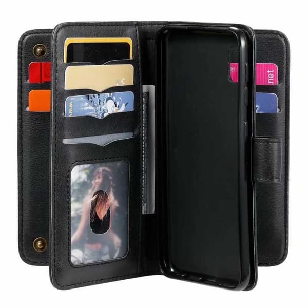 Samsung A10 Wallet Case med 11-bakker Array V2