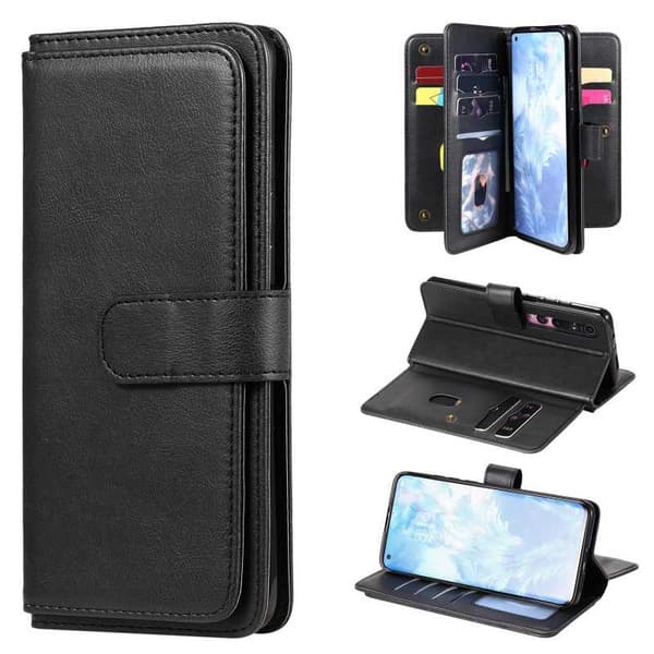 Xiaomi Mi 10 / Mi 10 Pro Wallet Case med 11-slot Array V2
