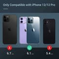 Miniatyrbild 7 av 7: iPhone 12 Stöttåligt Genomskinligt Skal Simple