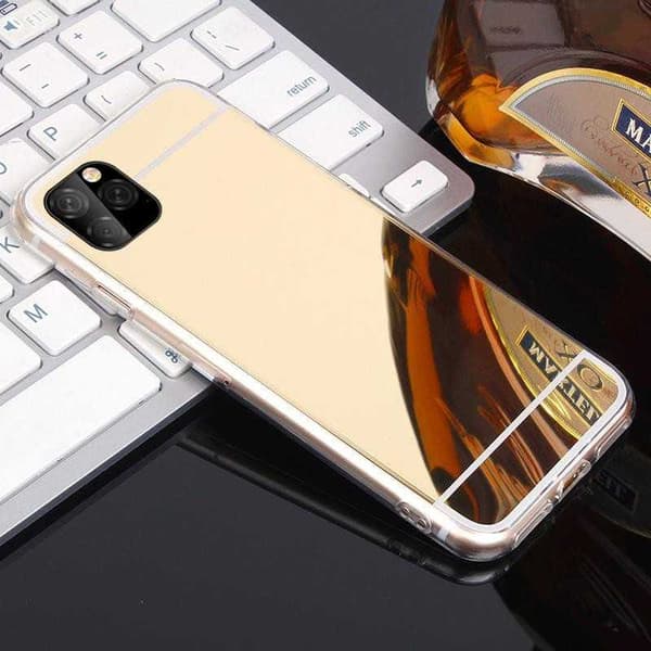 iPhone 12 Pro Max Elegant Stötdämpande Spegelskal TPU