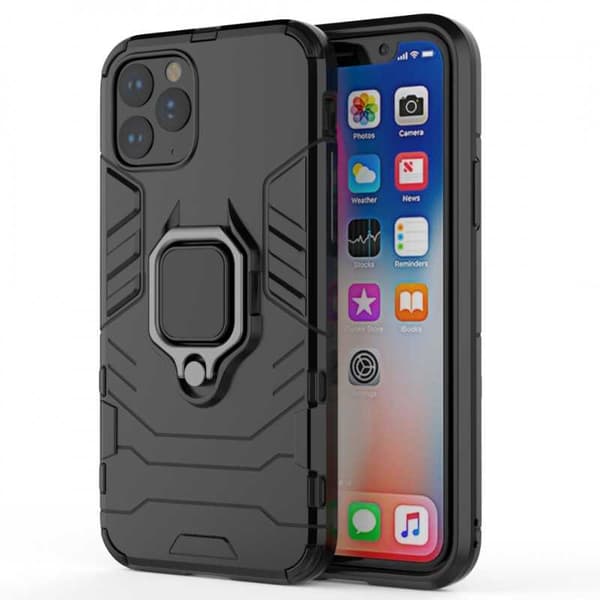 iPhone 12 Pro Max Stødsikkert cover med Ring Holder ThinArmor