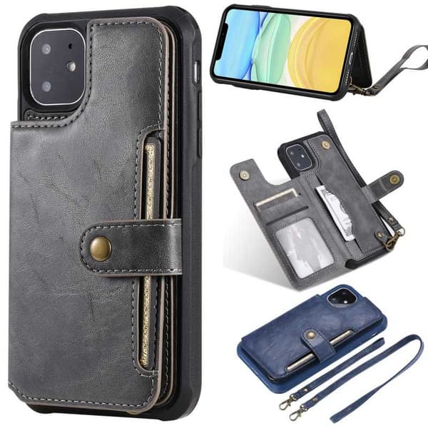 iPhone 12 Pro Max multifunktionel kortholder 5-SLOT Winston