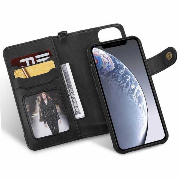 iPhone 12 Pro Max Praktiskt Fodral med Magnetskal 6-Fack Winston V2