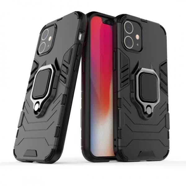 iPhone 12 Stöttåligt Skal med Ringhållare ThinArmor