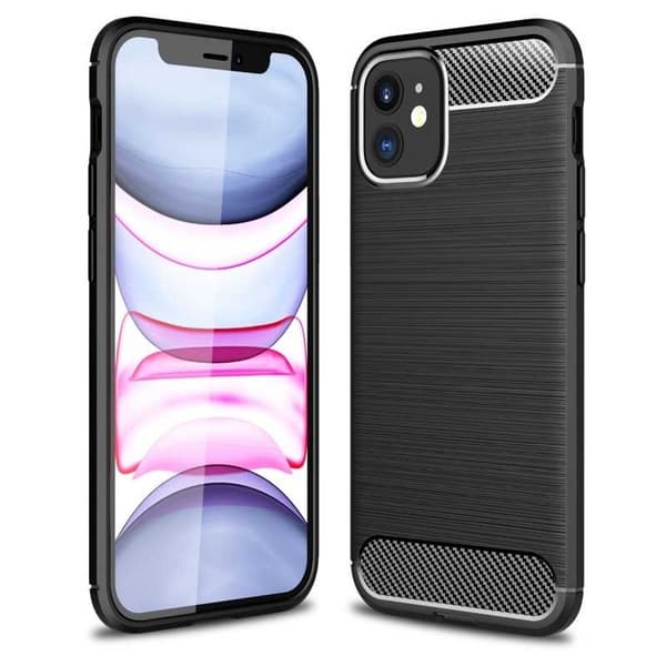 iPhone 12 Shockproof Shell SlimCarbon