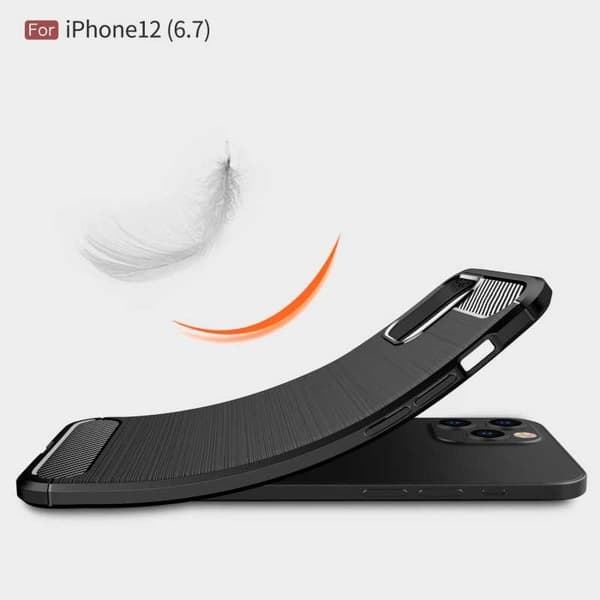 iPhone 12 Pro Max Shockproof Shell SlimCarbon