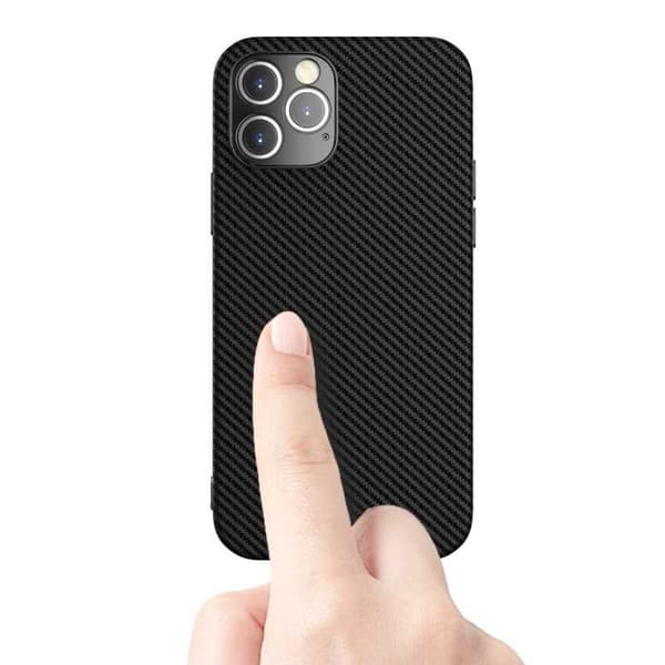 iPhone 12 Pro Max stødsikkert cover FullCarbon V2