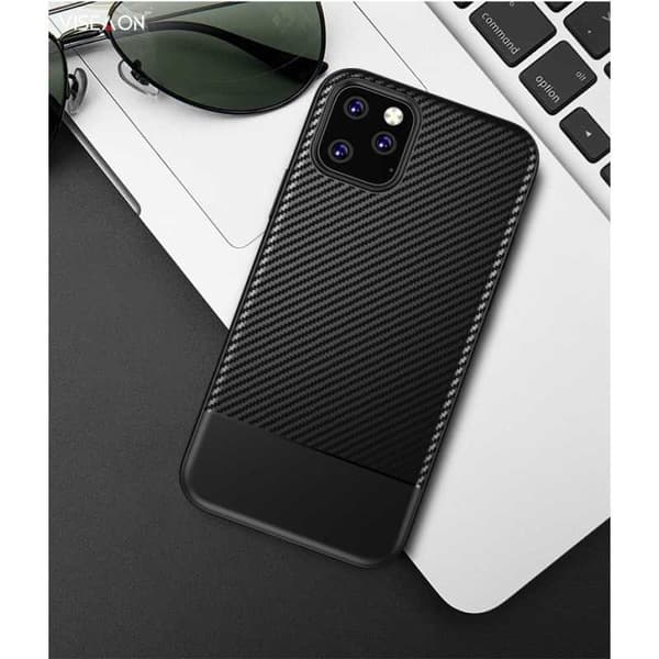 iPhone 12 Pro Max Stöttåligt Mobilskal FullCarbon