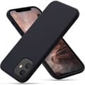Miniatyrbillede 1 af 6: iPhone 12 Pro Max gummibelagt mat sort silikonecover