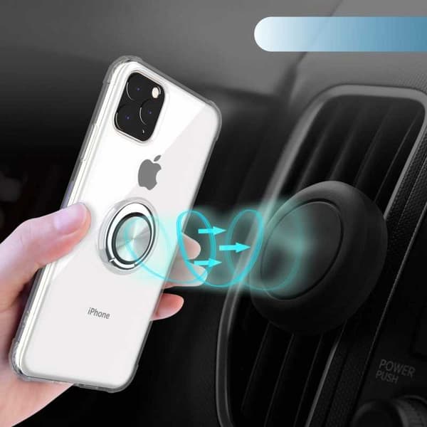 iPhone 12 Pro Max Stöttåligt Skal med Ringhållare Fresh
