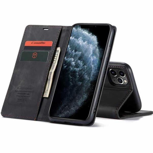 iPhone 12 Pro Max Elegant Flip Cover CaseMe 3-RUMMET