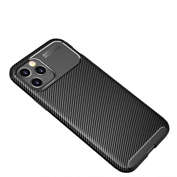 iPhone 12 Pro Max stødsikkert tyndt cover FullCarbon V4